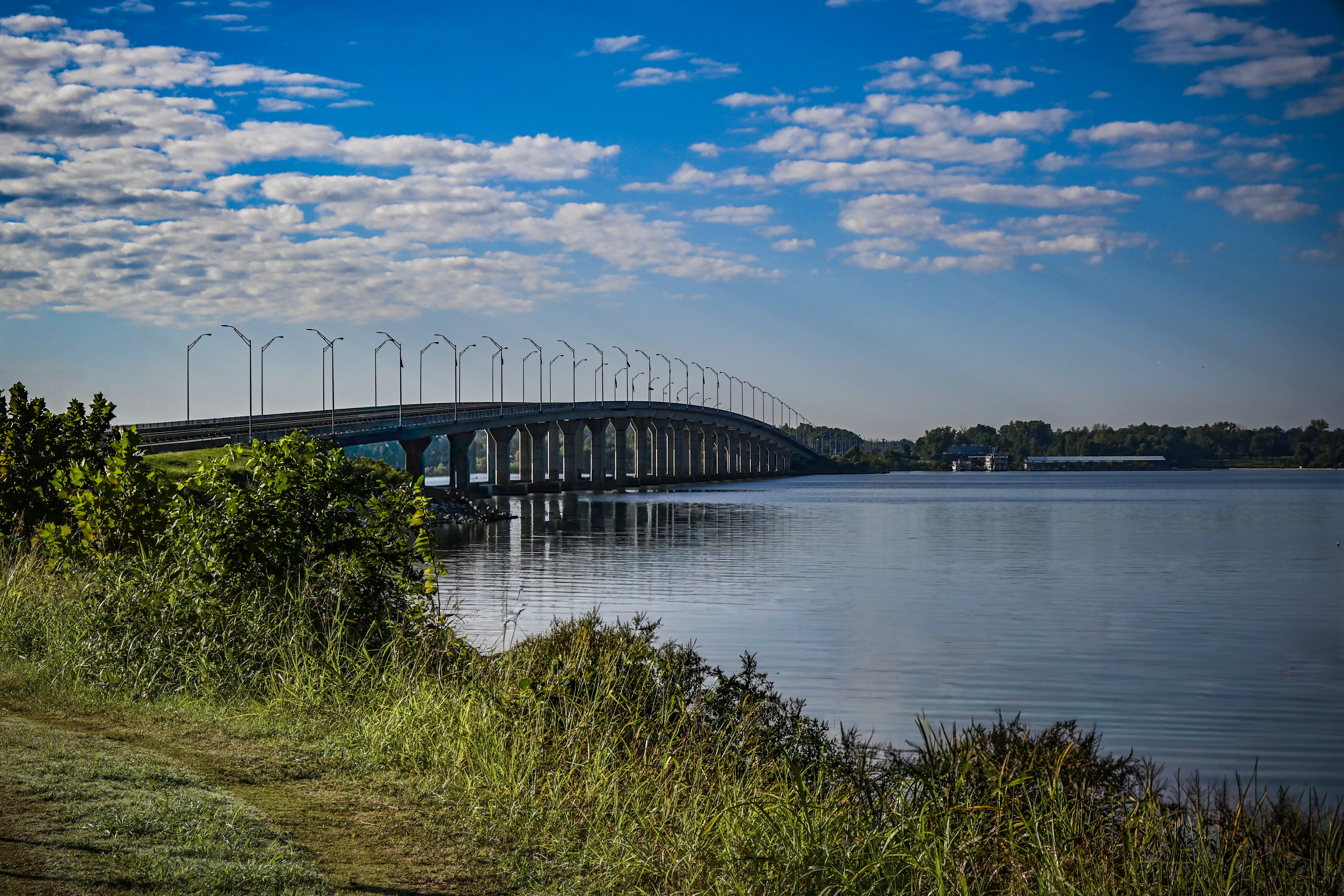 Lindly's Propane out for delivery near the beautiful Grand Lake in Grove, OK